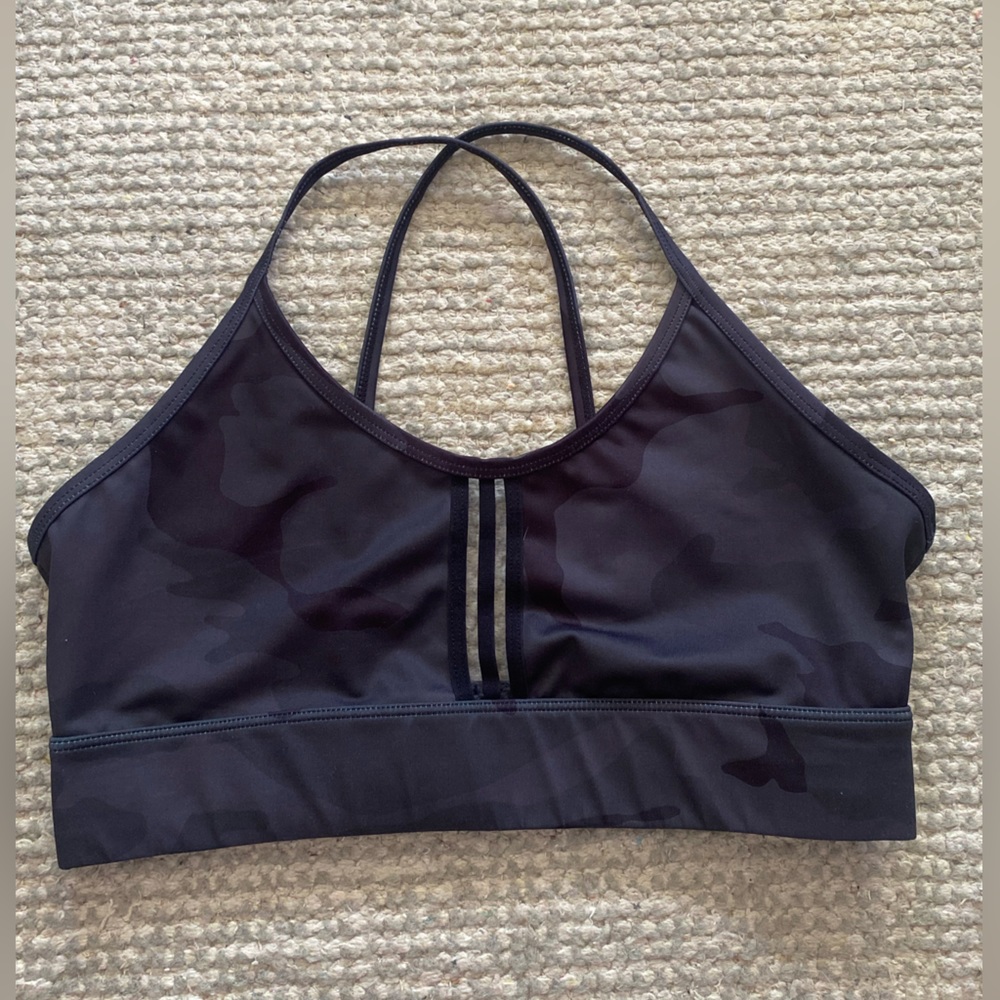 Carbon38 Camo Crossback Sports Bra